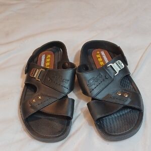 Mens Summer Leisure Sport Leisure  Black Beach Shoes Sz42 =9M